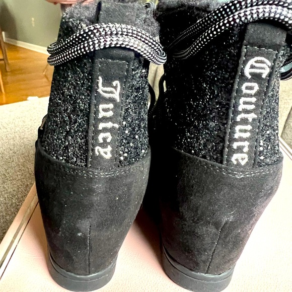 Juicy Couture Sparkly Wedges - Picture 6 of 6